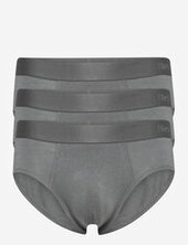Brief 3-pack Bamboo Fsc Resteröds Grey