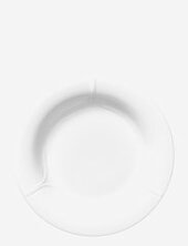Pli Blanc Plate Deep Rörstrand White