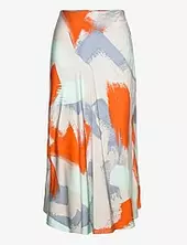 Skirts Light Woven Esprit Casual Orange