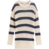 Pullovere Tommy Hilfiger  Linen Cable Ls C-nk Ww0ww44481
