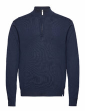 Greyson Half-zip Merino Knit Les Deux Navy
