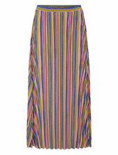 Onlalma Life Poly Plisse Skirt Aop Only Patterned