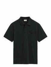 Reg Tonal Shield Ss Polo Gant Black