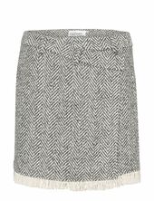 Kbritt Skirt Karen By Simonsen Grey