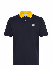 Contrast Ss Polo Gant Navy