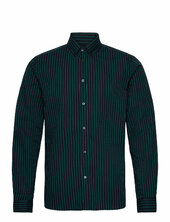 Kristian Stripe Poplin Shirt Les Deux Navy
