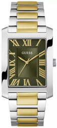 Guess Dameur Gw0896g3 Clyde Sort/gul Guldtonet Stål