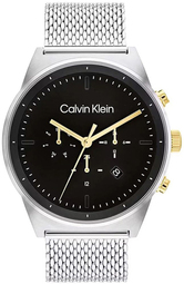 Calvin Klein Herreur 25200296 Impressive Sort/stål Ø44 Mm