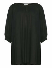 Kcami 3/4 Sl Tunic Kaffe Curve Black