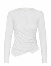 Amillaiw Ls Blouse Inwear Grey