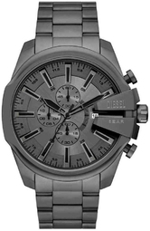 Diesel Herreur Dz4676 Mega Chief Grå/stål Ø48 Mm