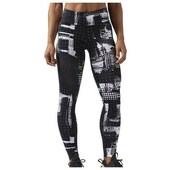 Strømpebukser Reebok Sport  Lux Tight Geocast