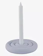 Savi Ceramic Candleholder Low Oyoy Living Design Blue