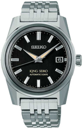 Seiko Herreur Spb387j1 King Sort/stål Ø38.3 Mm