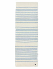Striped Organic Cotton Herringb Runner Lexington Home Blue