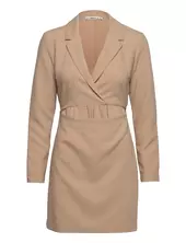 Anf Womens Dresses Abercrombie & Fitch Beige