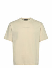 Hale Heavy Logo T-shirt J. Lindeberg Cream