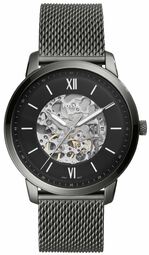 Fossil Herreur Me3185 Neutra Automatic Sort/stål Ø44 Mm