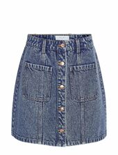 Nmlala Hw Denim Skirt Vi471mb Noisy May Blue