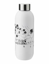 Keep Cool Drikkeflaske 0.75 L. Moomin Soft White Stelton White