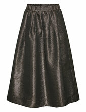 Yasgosh Hw Midi Skirt Yas Brown
