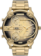 Diesel Herreur Dz7490 Mr. Daddy Guld/gul Guldtonet Stål Ø54 Mm