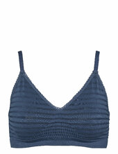 Lucia Bra Top Stripe Missya Navy