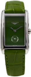 Longines Dameur L5.512.4.60.2 Dolcevita Grøn/læder