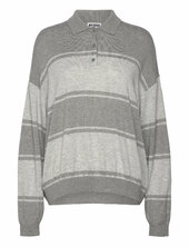Piké Sweater Weekday Grey