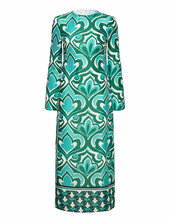 Printed Cut-out Detail Dress Mango Patterned