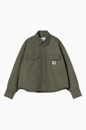 W' Kelly Shirt Jacket - Leaf Rinsed - Carhartt Wip - Grøn Xs