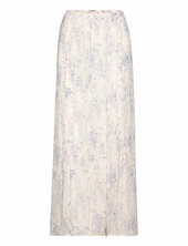 Ivy Print Wrap Skirt Holzweiler Cream