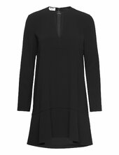 Triacetate Long Sleeve Dress Filippa K Black
