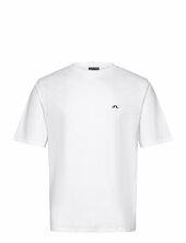Parcy Organic Logo Tee J. Lindeberg White