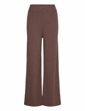 Yasfonny Hw Knit Pant S. Noos Yas Brown