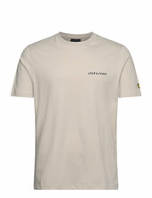 Embroidered T-shirt Lyle & Scott Beige