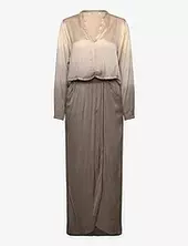 Flow Wrap Over Dress - Vera Rabens Sal R Cream
