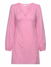 Vimalina L/s Short Dress/ka Vila Pink