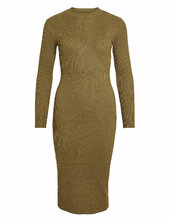 Viknitta Knit L/s Dress/ka Vila Khaki