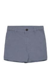 Slim-fit Chino Cotton Bermuda Shorts Mango Navy