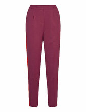 T5006, Pants W Contrast Side Gallow Saint Tropez Pink