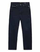 Grover Trousers Straight C-stretch Replay Navy