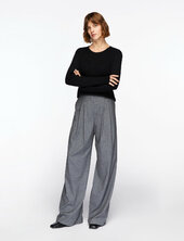 Leenahiw Ls Blouse Inwear Black