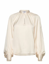Stand Collar Blouse Filippa K Cream