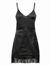 Lisbon Slip Dress Designers, Remix Black