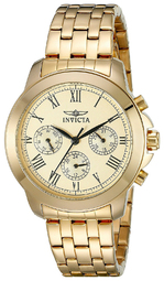 Invicta Dameur 21654 Specialty Guld/gul Guldtonet Stål Ø36 Mm