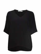Mains V-neck Ss 5687 Samsøe Samsøe Black