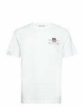 Reg Archive Shield Emb Ss T-shirt Gant White