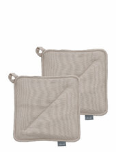 Pot Holders 20x20 Soft 2 Pcs Beige Södahl Beige