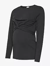 Mleva June Ls Jrs Top 2f Noos Mamalicious Black